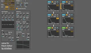 Volca FM Patch Editor screenshot