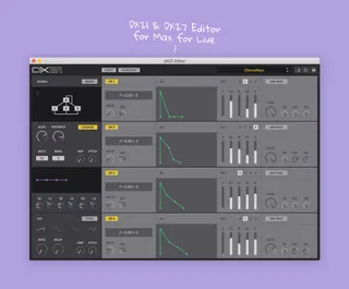 DX21 and DX27 Editor screenshot