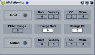 Midi Monitor screenshot