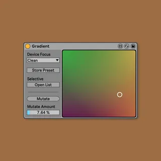 Gradient screenshot