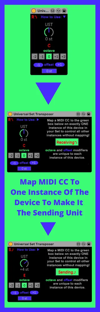 Universal Set Transposer screenshot