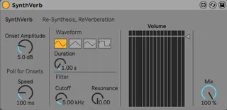SynthVerb screenshot