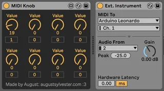 MIDI Knob screenshot