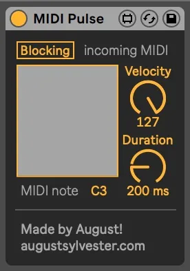 MIDI Pulse screenshot