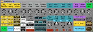 Moog Matriarch MIDI Controller screenshot