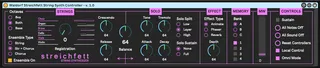 Waldorf Streichfett String Synthesizer Controller screenshot