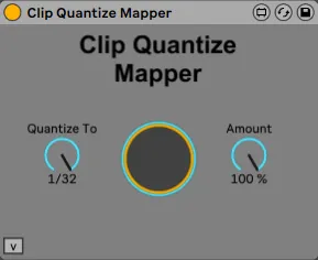Clip Quantize Mapper screenshot