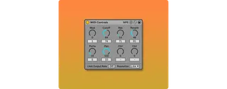 MIDI Controls screenshot