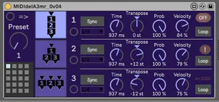 MIDIdelA3mr screenshot
