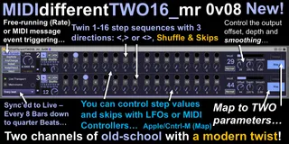 MIDIdifferentTWO screenshot