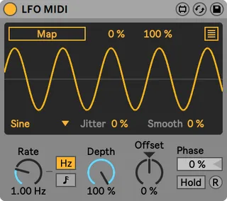 LFO MIDI - Live screenshot