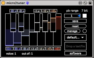 micro-tuner screenshot