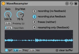 WaveResampler screenshot
