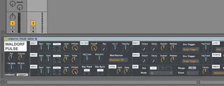 Waldorf Pulse Mk1 Editor screenshot