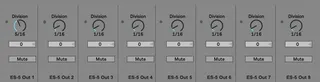 ES-5 8x CV Clock Out screenshot