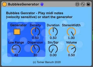 Bubbles Generator screenshot