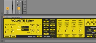 Strymon Volante Editor screenshot