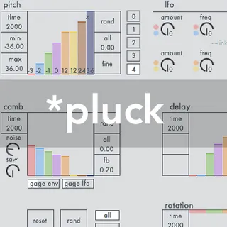 pluck screenshot