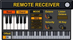 Chord Arranger - Remote Receiver screenshot