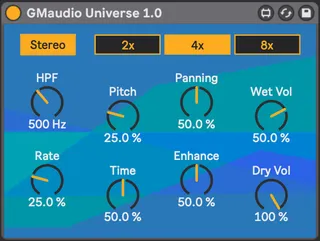 GMaudio Universe screenshot