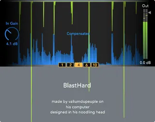 BlastHard - transparent mixing Hard-Clipper screenshot
