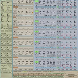 Sharngadeva Sequencer screenshot