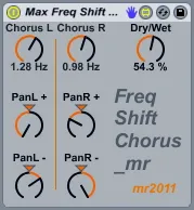 Freq Shift Chorus 0v screenshot