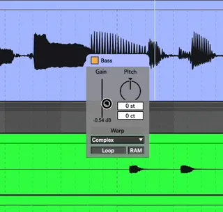 ClipGain - under your mouse screenshot