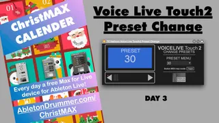 Voice Live Touch2 Preset Change screenshot