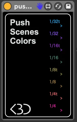 push2.scene.colors screenshot
