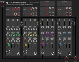 space-time inclinator screenshot