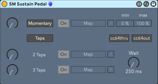 SM Sustain Pedal screenshot