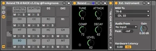 Roland TR-8 RACK v1.0 Push by frankgroove screenshot