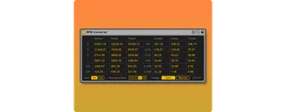 BPM Converter screenshot