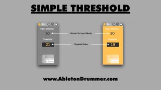 SIMPLE THRESHOLD for MIDI notes screenshot