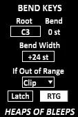 Bend Keys screenshot