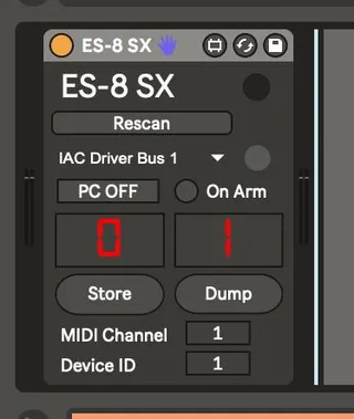 ES-8 SX screenshot