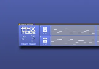 A4X Mode - Keyboard CC Generator screenshot