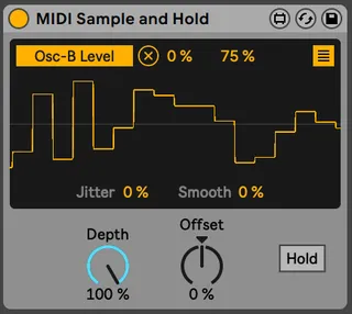 MIDI Sample and Hold screenshot