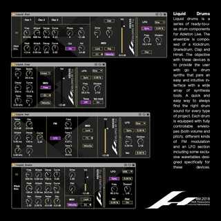 Liquid Drums screenshot