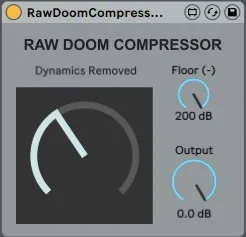 Raw Doom Compressor screenshot