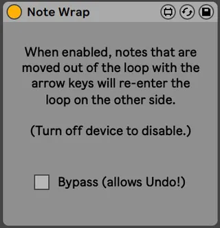 Note Wrap screenshot