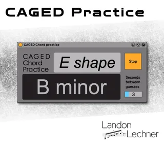 CAGED Chord Practice screenshot