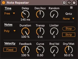 Note Repeater screenshot