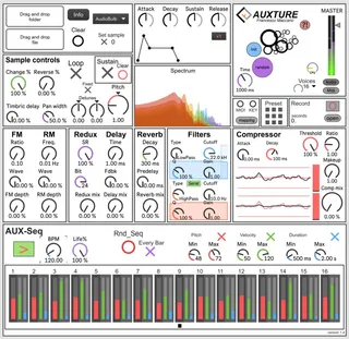 Auxture screenshot