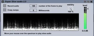 Super Slow Audio screenshot