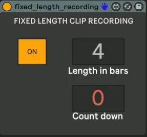Fixed Length Clip Recording screenshot
