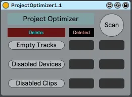 ProjectOptimizer screenshot