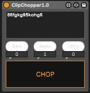 Clip Chopper screenshot