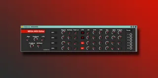 Mega MIDI Editor screenshot